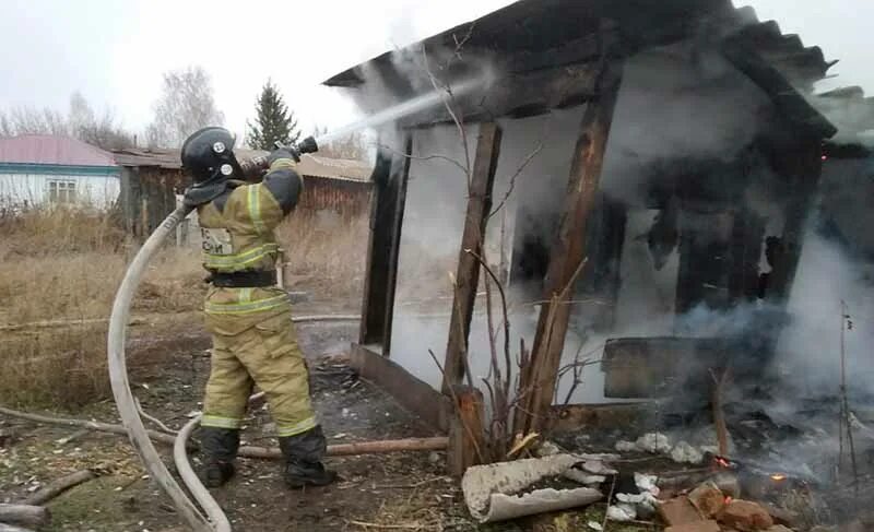пожар в советском районе
