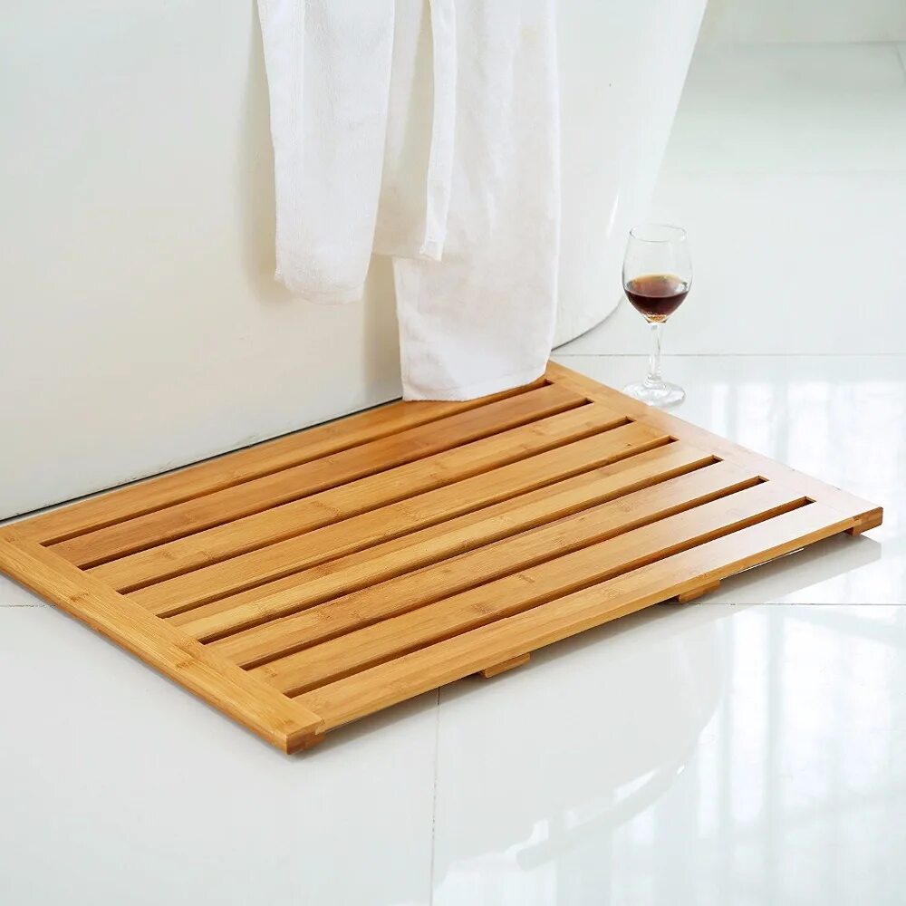 Деревянный поддон для душа. Деревянный коврик для ванной. Бамбуковый коврик для ванной. Деревянный коврик в ванну. Деревянный коврик в душевую.