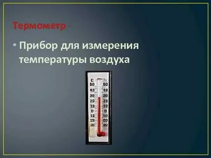Температура воздуха какой вид информации