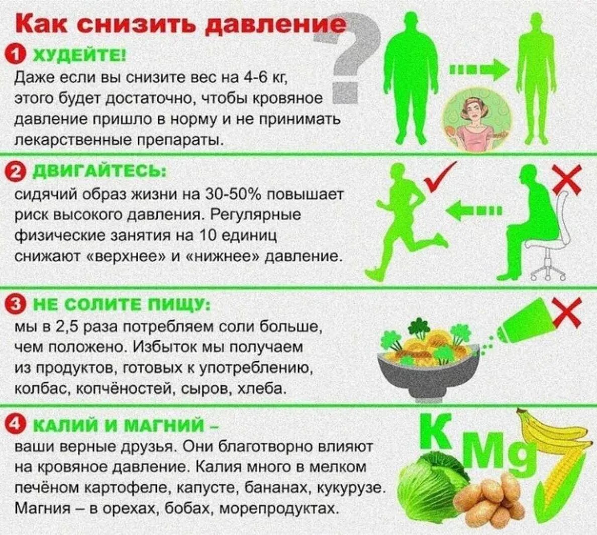 Почему снижается давление