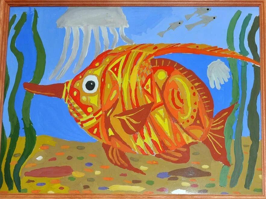 Поэтапное рисование рыбы. Рисование рыбы. Рисование рыбы 1 класс. Рыбки гуашью. Рыбка для рисования детям.