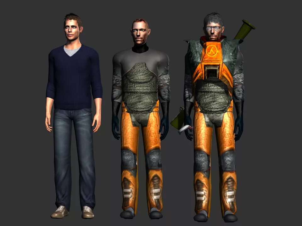 Half life skin. Half-Life 1 персонажи half-Life. Халф лайф 2 реальные люди. Half Life 2 персонажи. Халф лайф 2 главный герой.