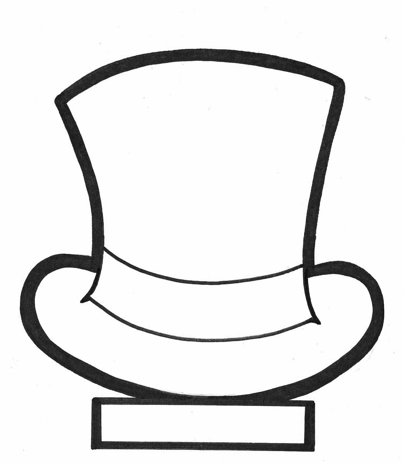 Шляпа трафарет. Черно белая шляпа. Шляпка раскраска. Шляпа контур. Эскиз шляпы.
