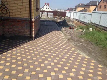 Укладка тротуарной плитки в курске