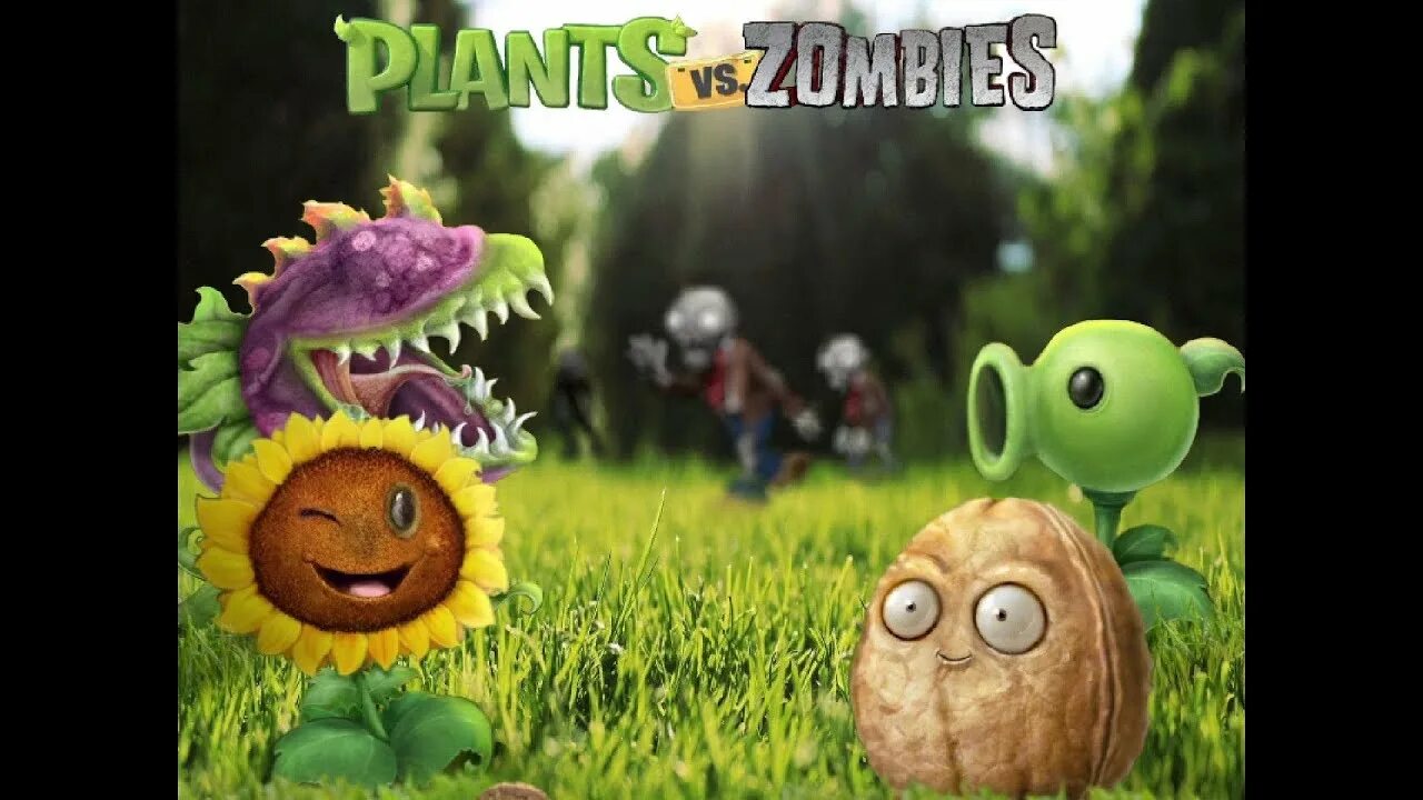 Real life edition. PVZ Christmas Edition (Remake) by "Alejandro GAMERPVZ" #1: Adventure complete (without Lawn.