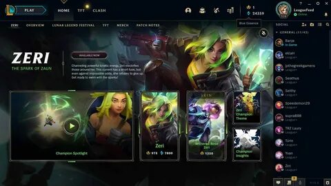 League of legends client