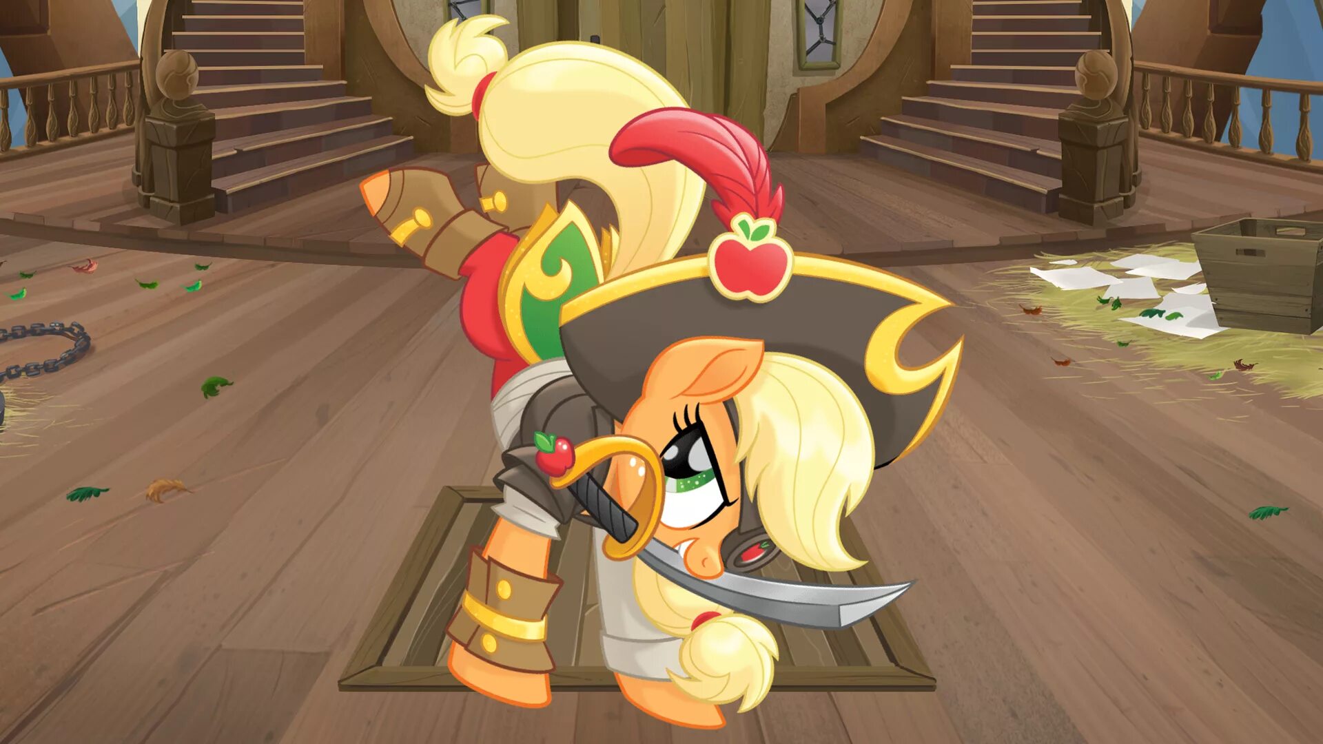 My little pony обновление. Эпплджек пират. My little Pony Applejack пират. Эпплджек пиратка.