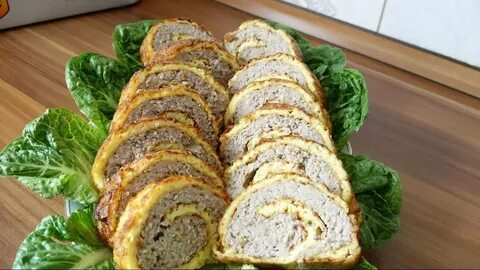 Рулет из печени в духовке с начинкой