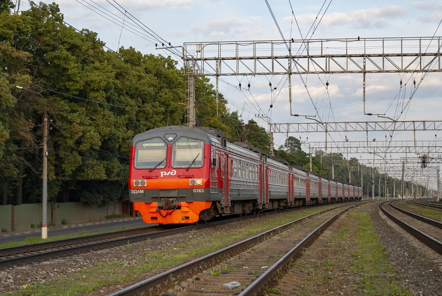 Эд4м 0363. Эд4м 412. Электропоезда. Электрички. Электричка быково фабричная