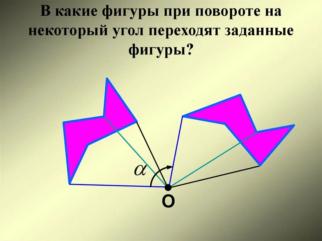 Параллельный поворот геометрия. Поворот фигуры. Поворот симметрия. Движение фигуры поворот. Поворот геометрия рисунки.