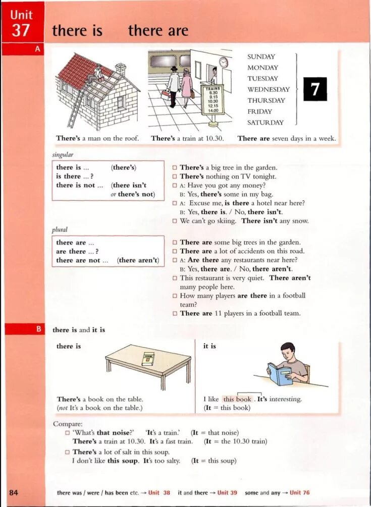 Правило there is/are в английском языке 3 класс. Unit 37 exercises 37.1 ответы. Английский язык at Home Unit 37. Учебник по английскому there is are. Unit 37