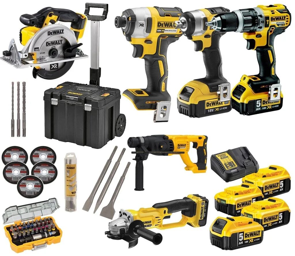 DEWALT наборы 18v. DEWALT 12в линейка. Инструмент ДЕВОЛТ 5 В 1. DEWALT набор инструментов 247. Dewalt набор купить