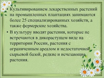 Виды культивирования растений