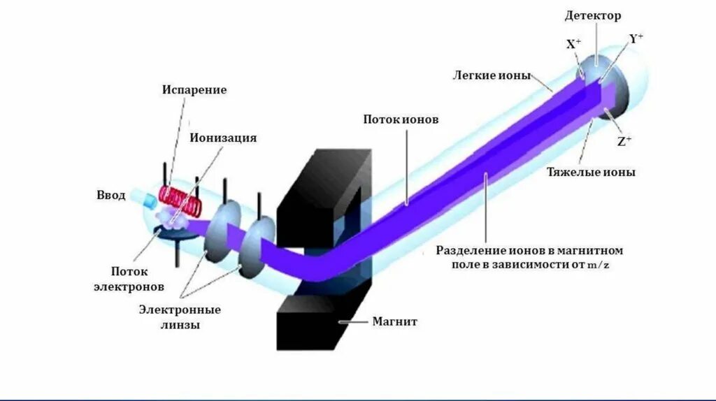 Масс-спектрометр принцип работы схема. Масс-спектрометрия схема масс-спектрометра. Масс-спектроскопия принцип метода. Масс-спектрометр принцип работы.
