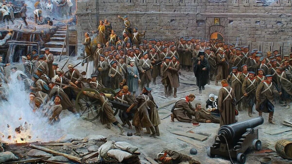 Оборона севастополя 1854-1855 панорама рубо. 1854 1855 год. Севастопольская оборона 1854-1855 картина. Оборона севастополя 1854-1855 картина. 1854 1855 год.