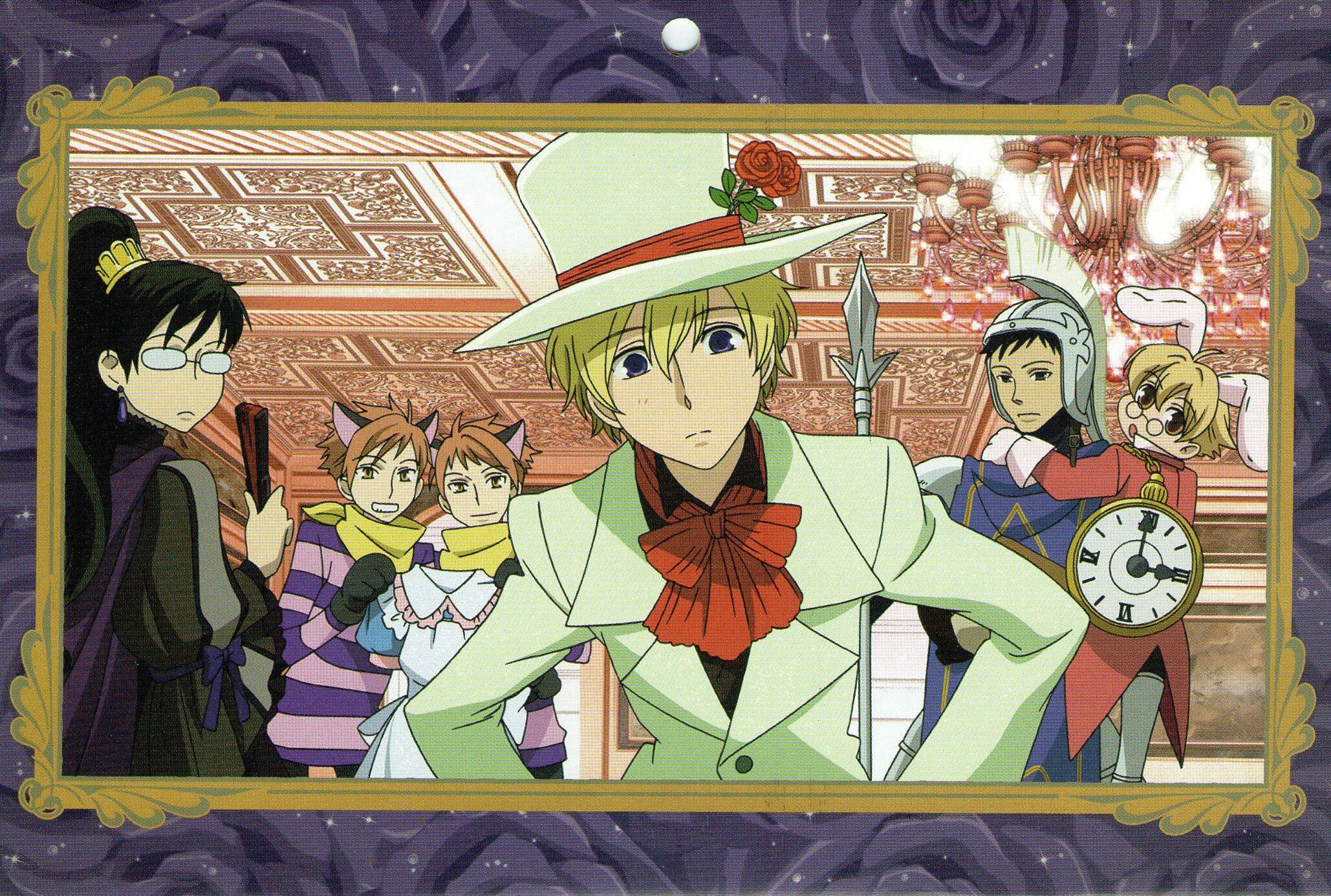 Ouran host club. Ouran High School host Club.