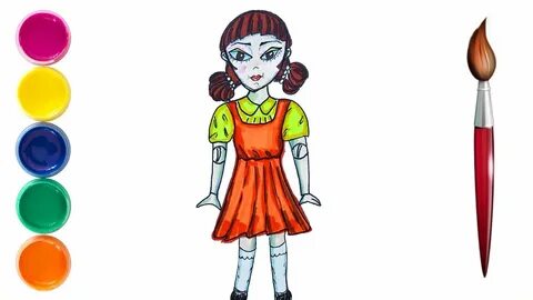 Игра нарисуй куклу