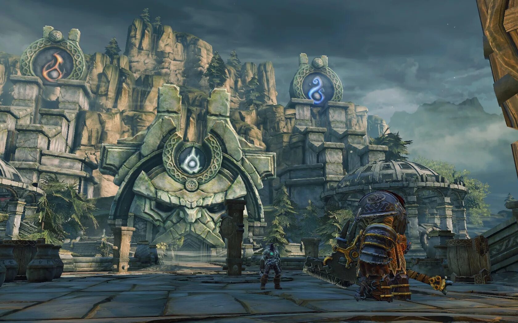 Дарксайдерс 2 земля. Свет павших darksiders 2. Darksiders 2 земля. Darksiders 2 кузня. Darksiders 2 свет павших 10 ангелов на карте.