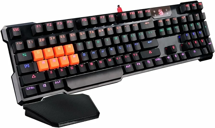 Lk gaming keyboard infrared optic shaft