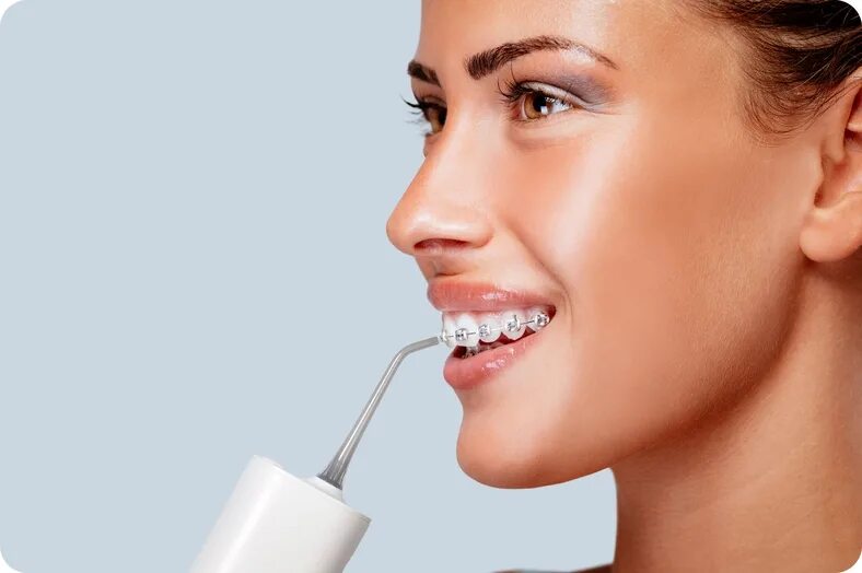 Лучший ирригатор зубной. Hasten ирригатор полости рта - has830. oral irrigator. чистка брекетов ирригатором.