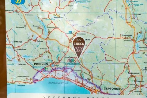 Заходское на карте ленинградской