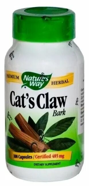 Cat's Claw, 100 капс. Кошачий коготь БАД. Кошачий коготь БАД американский 100шт НСП. Ункария (кошачий коготь).