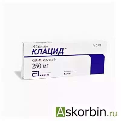 Клацид горечь во рту