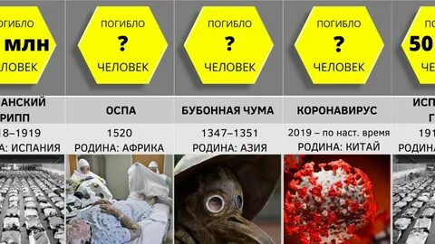 Показатели пандемии