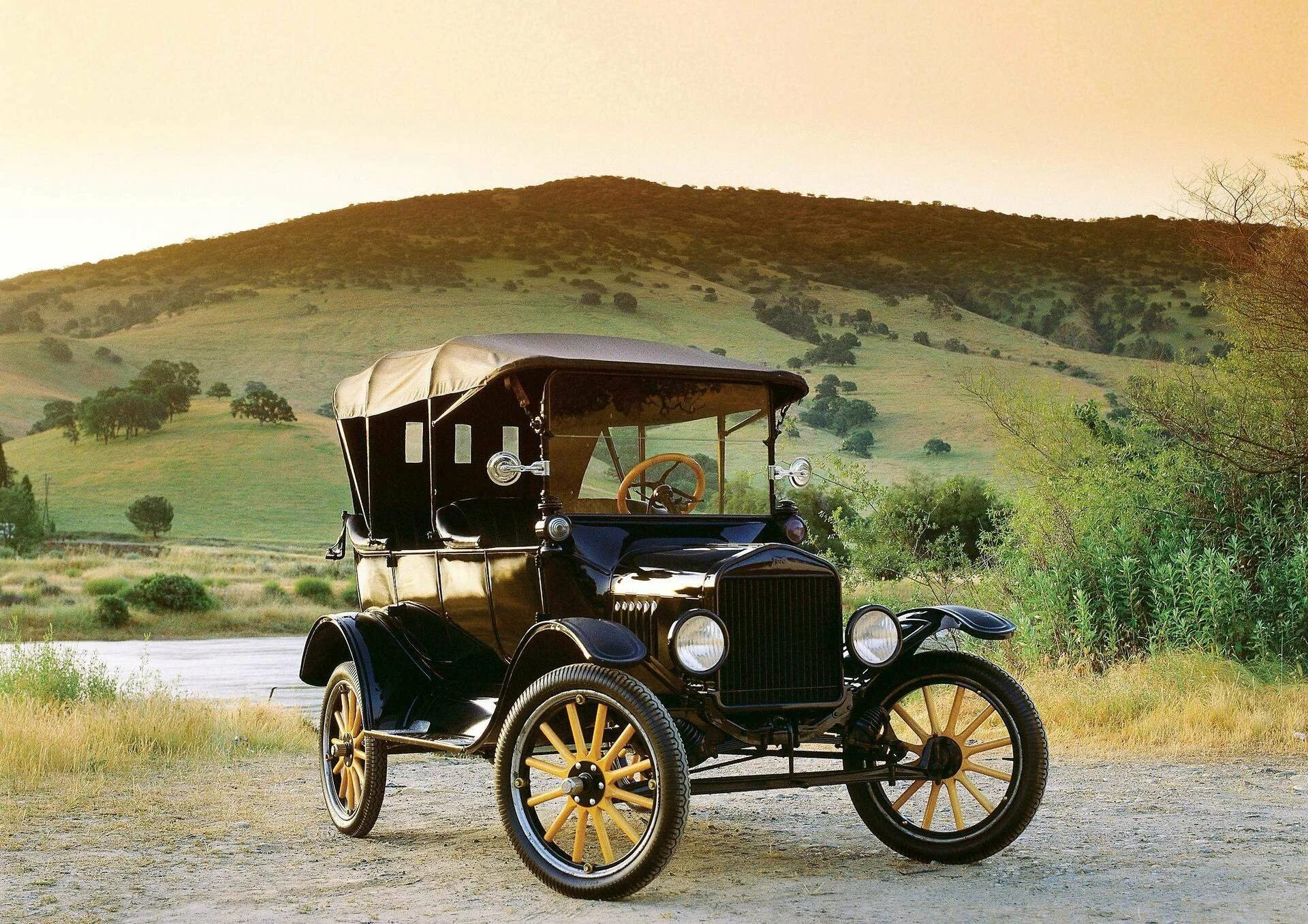 Колеса первых автомобилей. Форд т 1927. Ford model t.