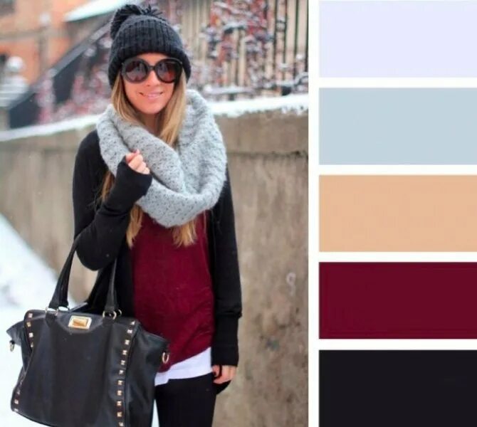 какой цвет подойдет к серой куртке. какой цвет подойдет к серой куртке. шарф под кожаную куртку. цветовые палитры для шарфа. пальто с шарфом.