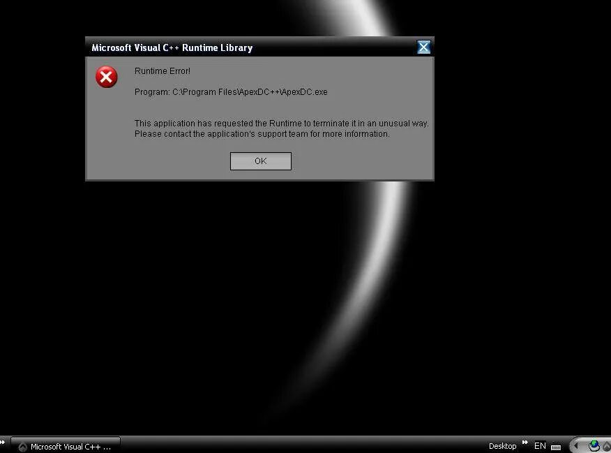 Runtime library error. Ошибка Visual c++. Microsoft Visual c++ runtime Library ошибка. Ошибка Майкрософт визуал c++. Ошибка runtime Error.