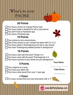 Try our thanksgiving quiz
