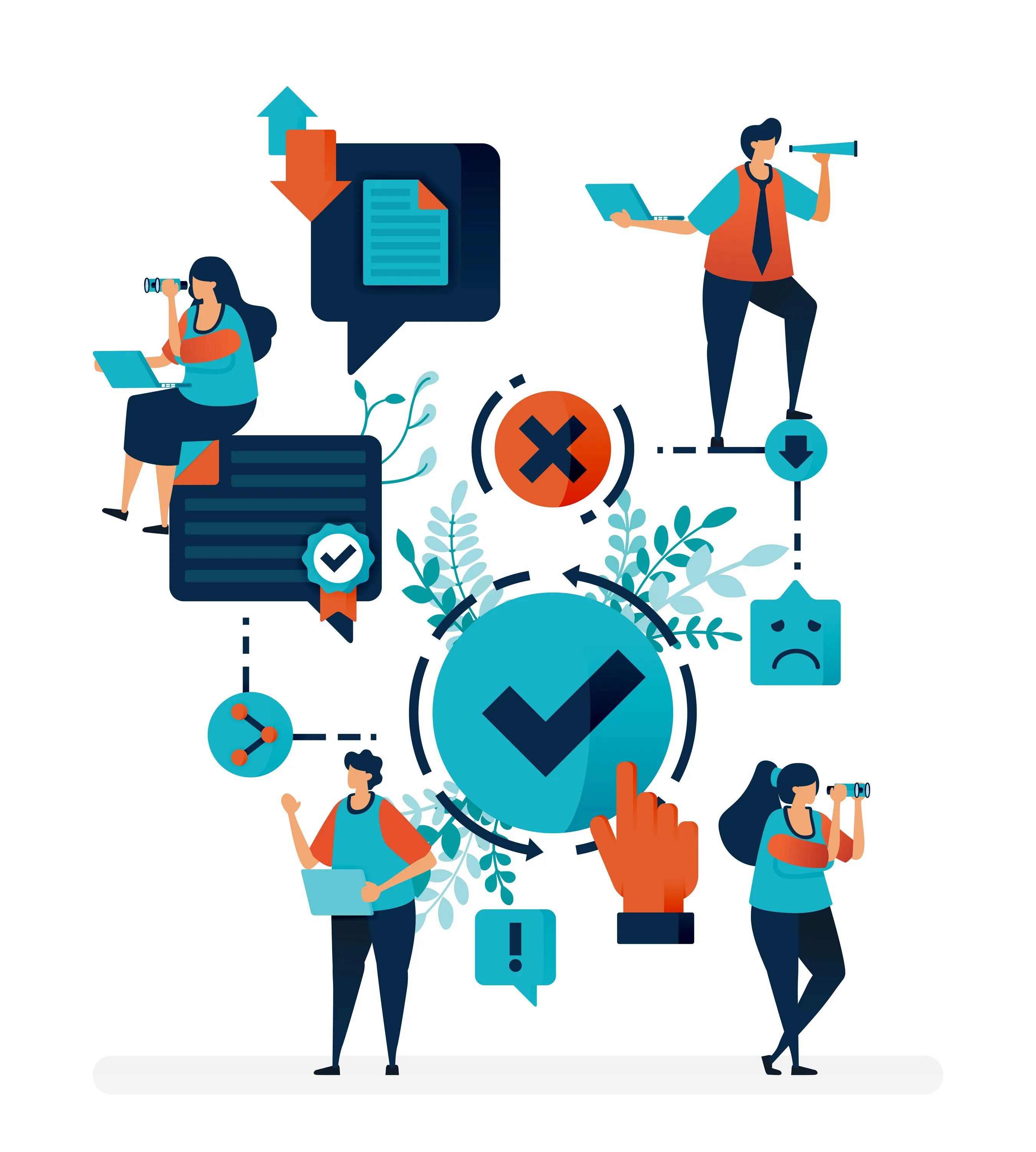 Document sharing. Verification иллюстрация. процессы баннер. баннер конкурс программистов айти. share documents.