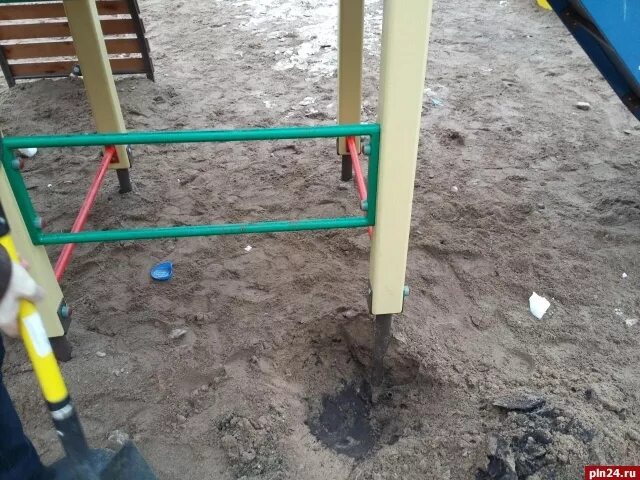 Основание под детскую площадку