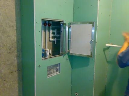 Короб для стояка в ванной