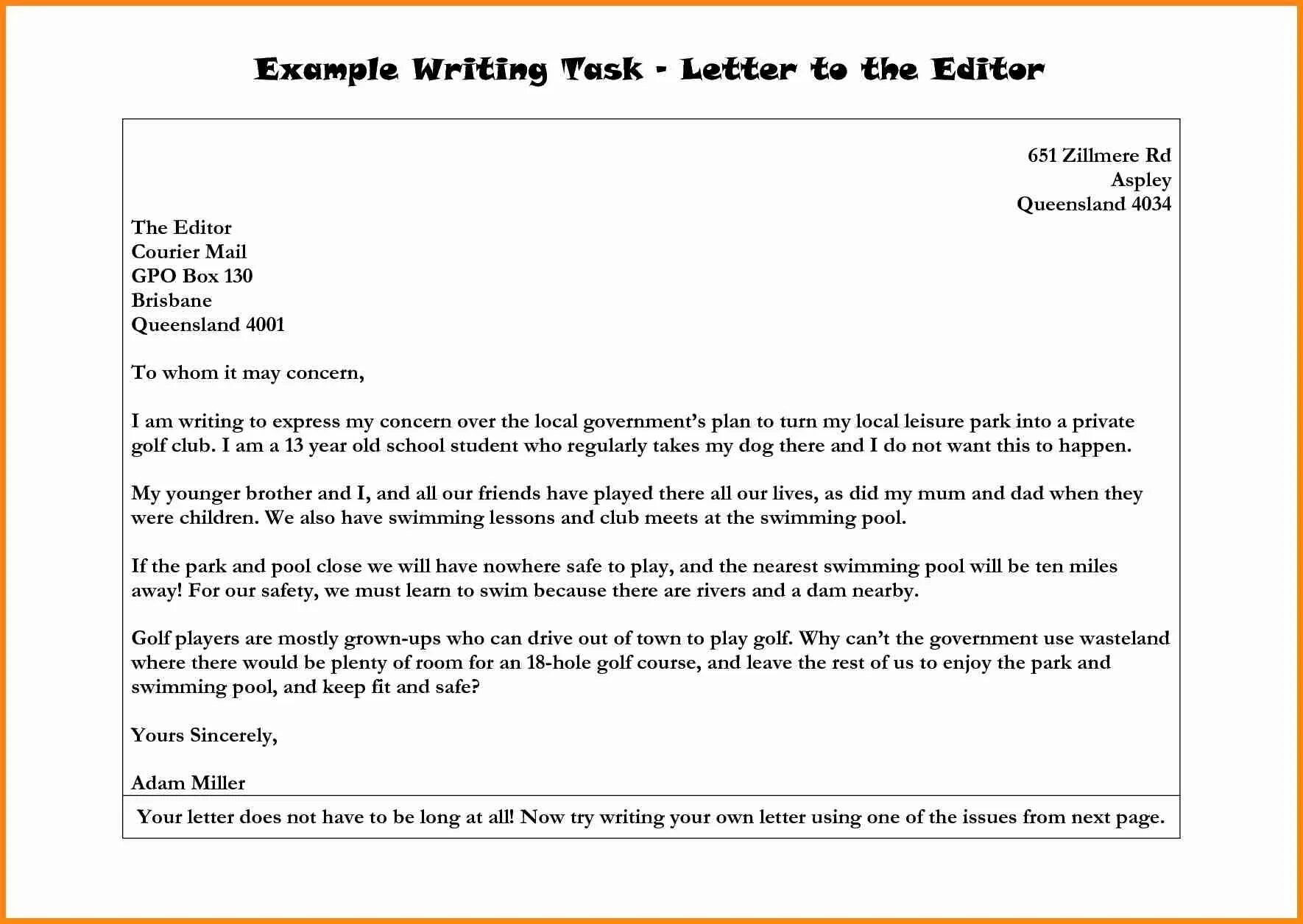 Wait for the letter. Letter to the editor. letter example. letter to the editor example. how to write letter to editor.