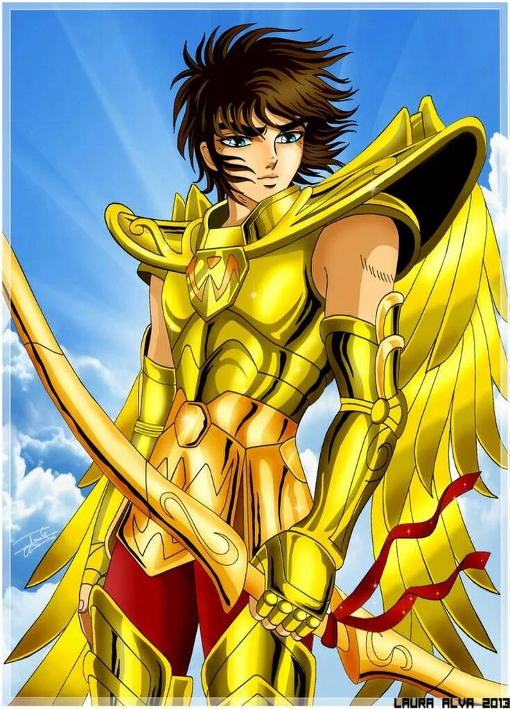 Эйджи Сэйя. Aioros. Saint Seiya underwear.