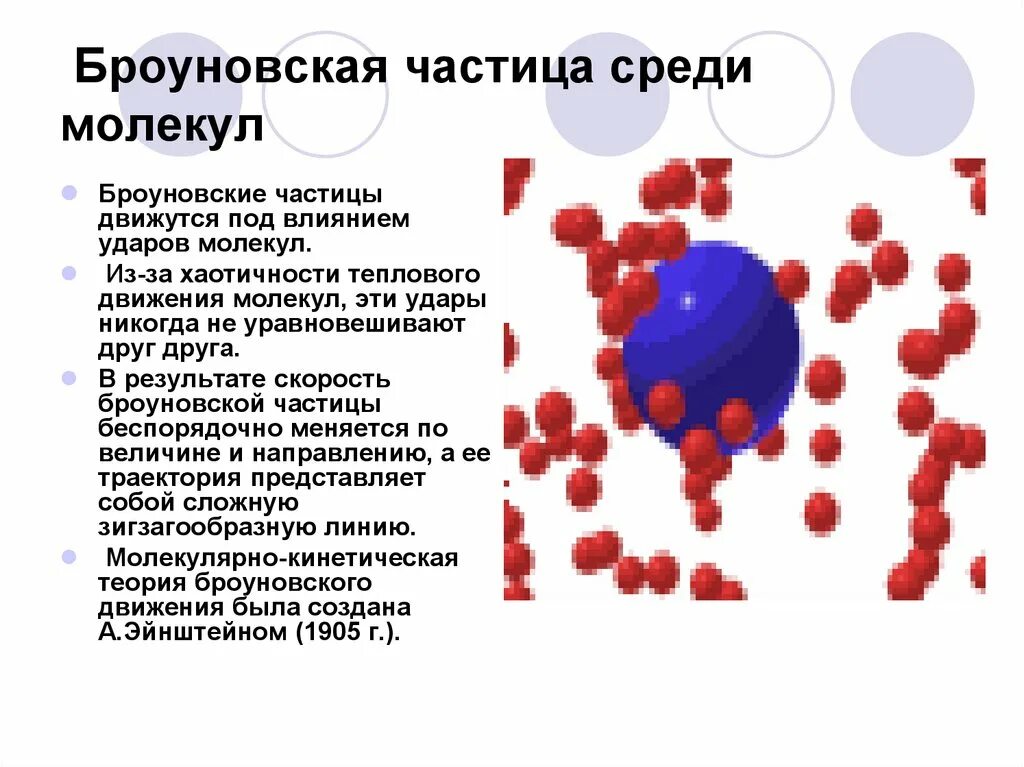 Основные положения молекулярно-кинетической теории. Броуновское движение диффузия. Что такое броуновская частица. Три основных положения молекулярно-кинетической теории. 3 броуновское движение