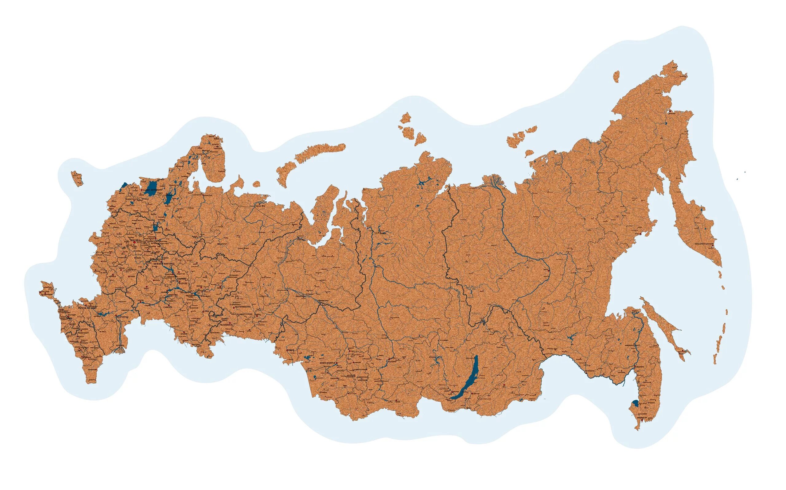 Карта Российской Федерации. Карта России картинка. Изображение России на карте. Объемная карта России.