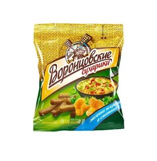 Сухарики с креветками