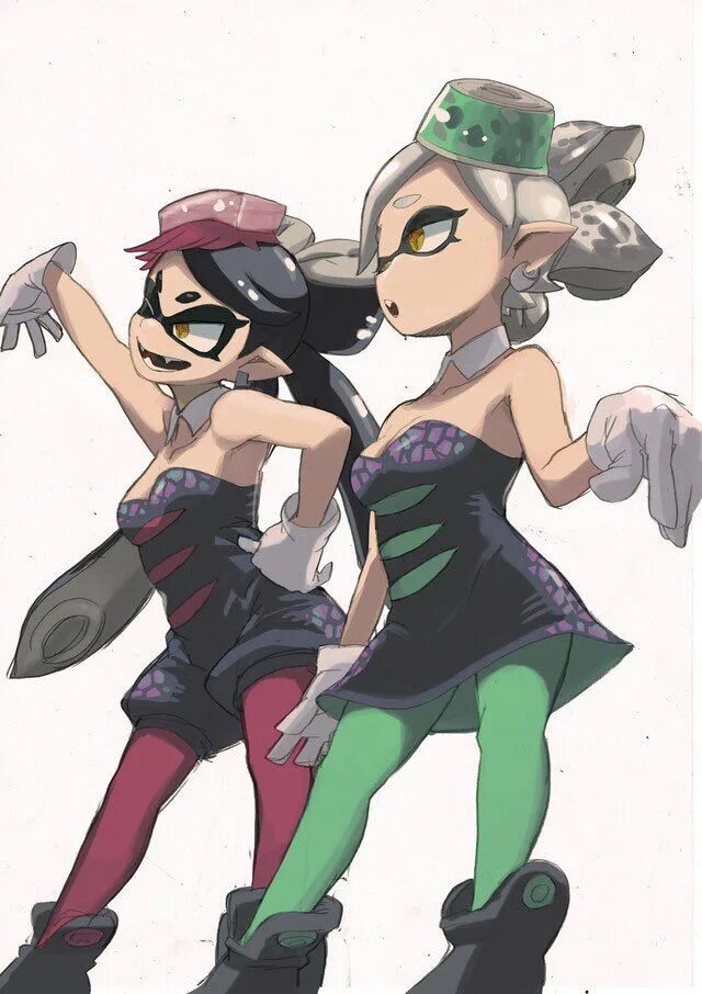 Squid sisters. Splatoon 2 squid sisters art. Мари сплатун. Squid sisters marie. Сплатун 3 келли и мари.