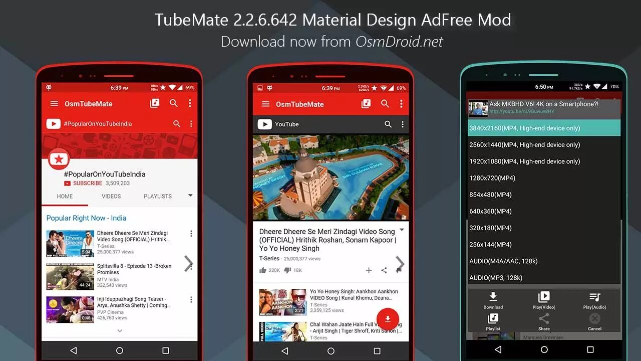 Youtube android 3