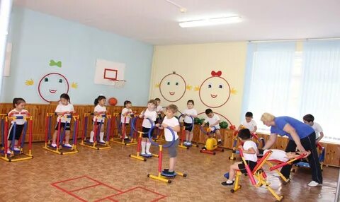 Физкультурное занятие космос в средней группе