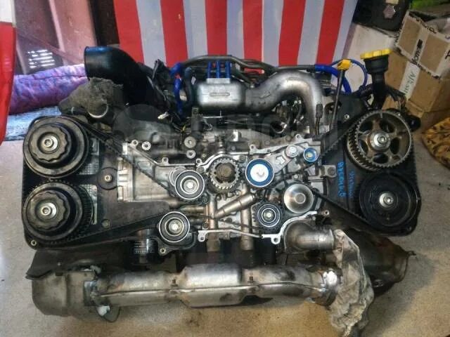 Замена ГРМ - Subaru Legacy (BE/BH/BT), 2 л, 2002 года расходники DRIVE2