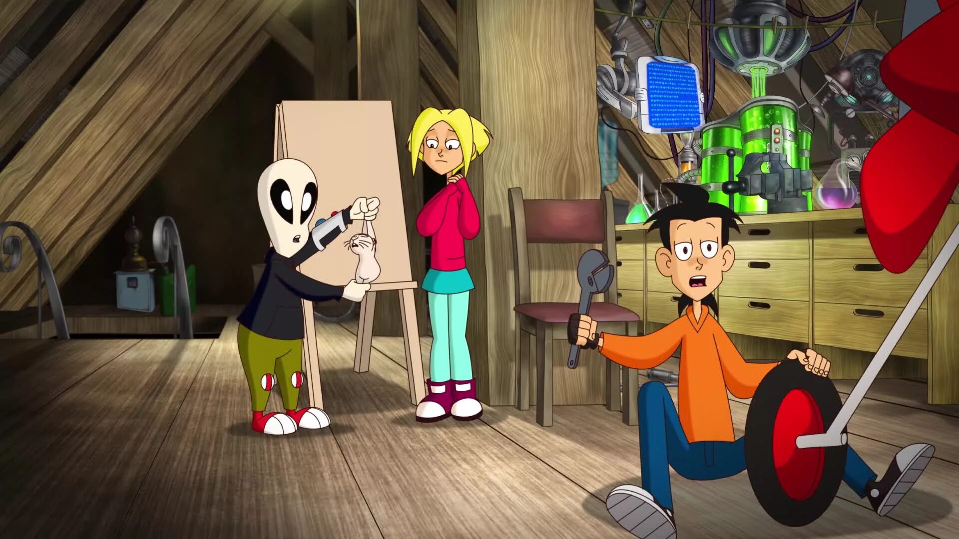 Новаторы мультсериал 1 сезон 1 серия. Новаторы 1 3. Новаторы шаман морок. Новаторы 1 3. Новаторы 1 3.