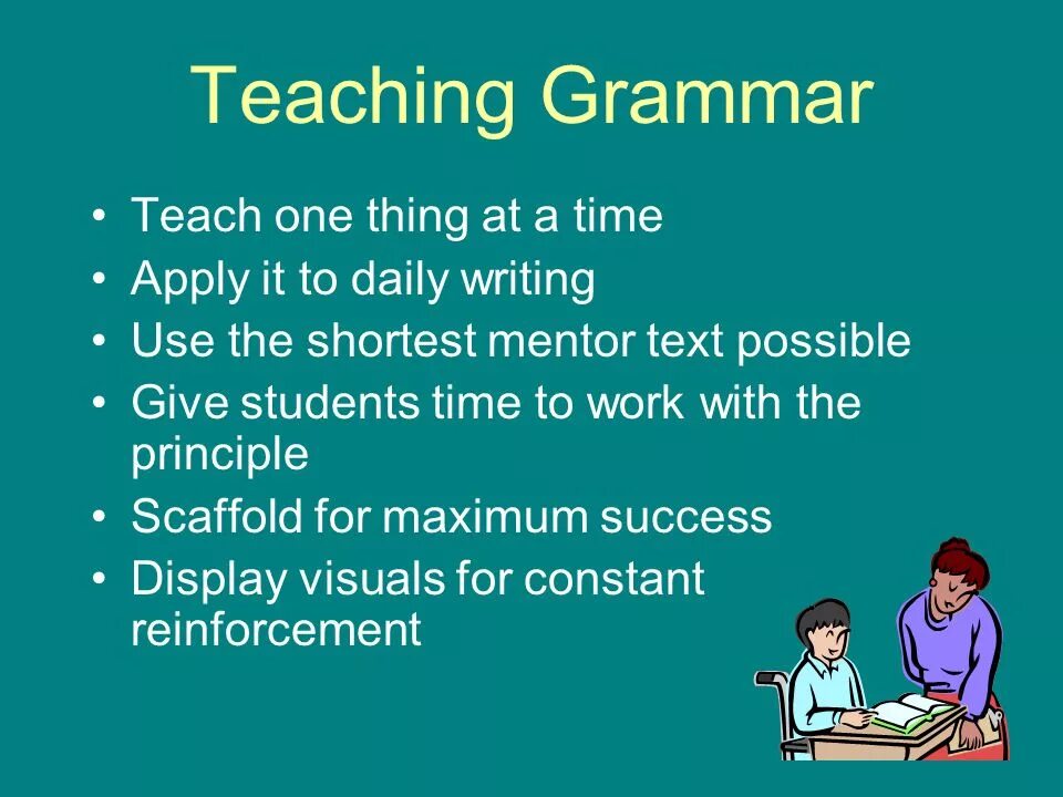 How to teach 1 to 1. How to teach 1 to 1