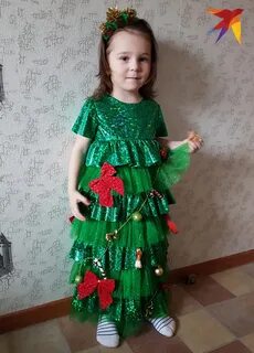 Новогоднее платье своими руками