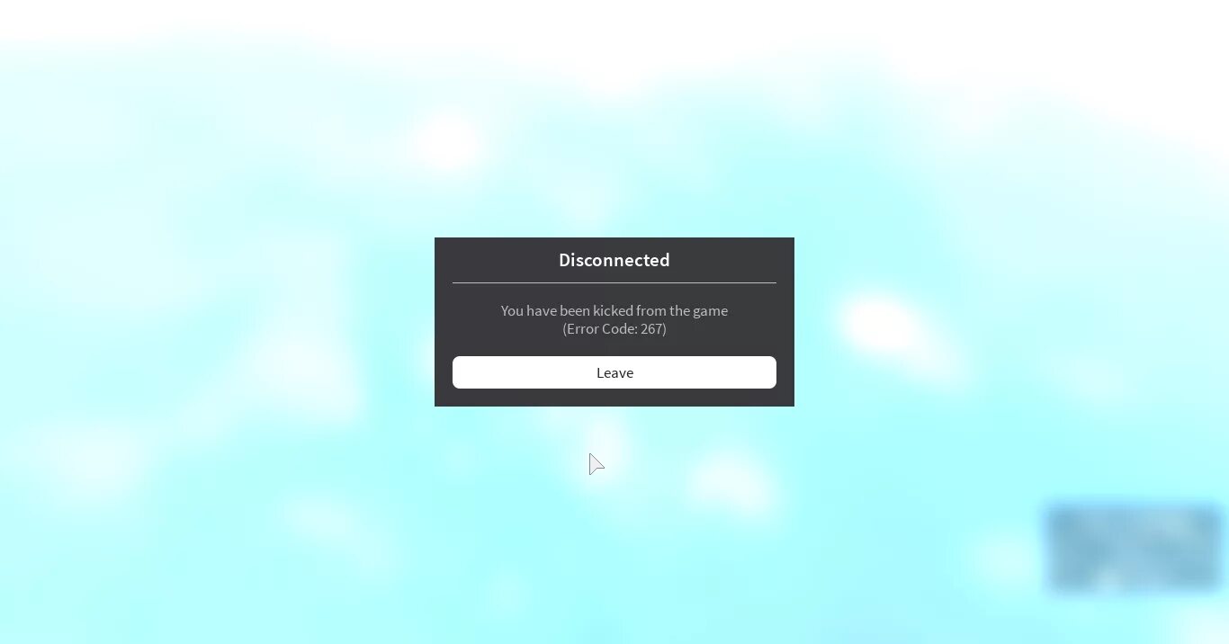 Error code 0x8000ffff code deep ocean. Ошибка 267 в РОБЛОКСЕ. Error 267 РОБЛОКС. Коды ошибок в РОБЛОКСЕ 267. Скрин ошибки в РОБЛОКСЕ.