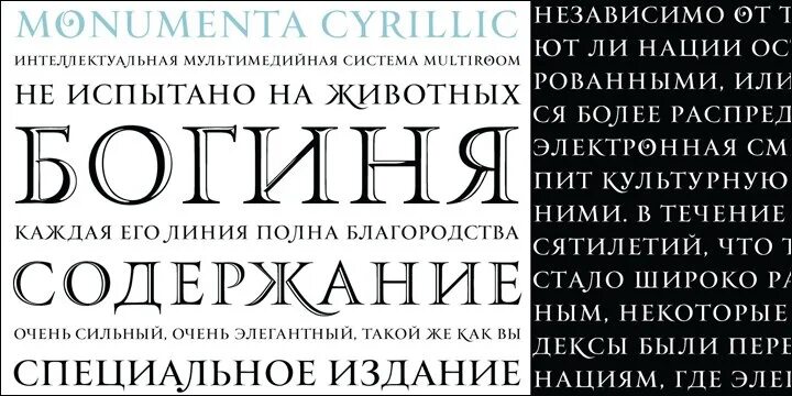 Фонтс кириллица